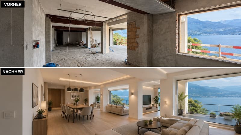 Traumwohnung mit Seesicht  in Ranzo (4)
