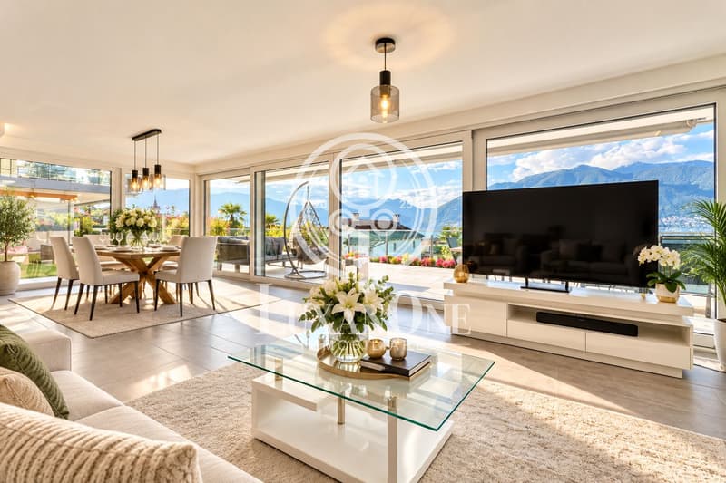 Luxuriöse 4,5-Zimmer-Gartenwohnung mit Seesicht - Ihr Traum vom Zweitwohnsitz am Lago Maggiore (6)