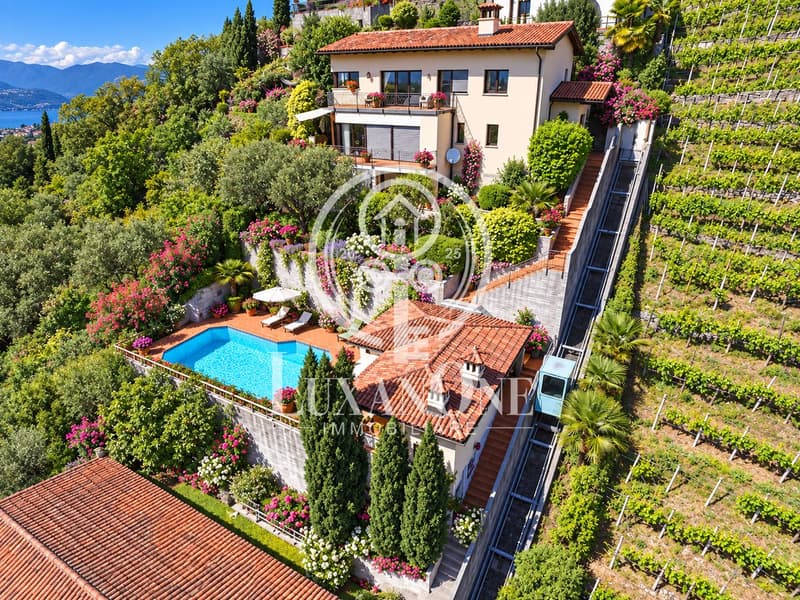 Exklusive Panoramavilla in Gordola mit beheiztem Pool und traumhafter Seesicht (4)