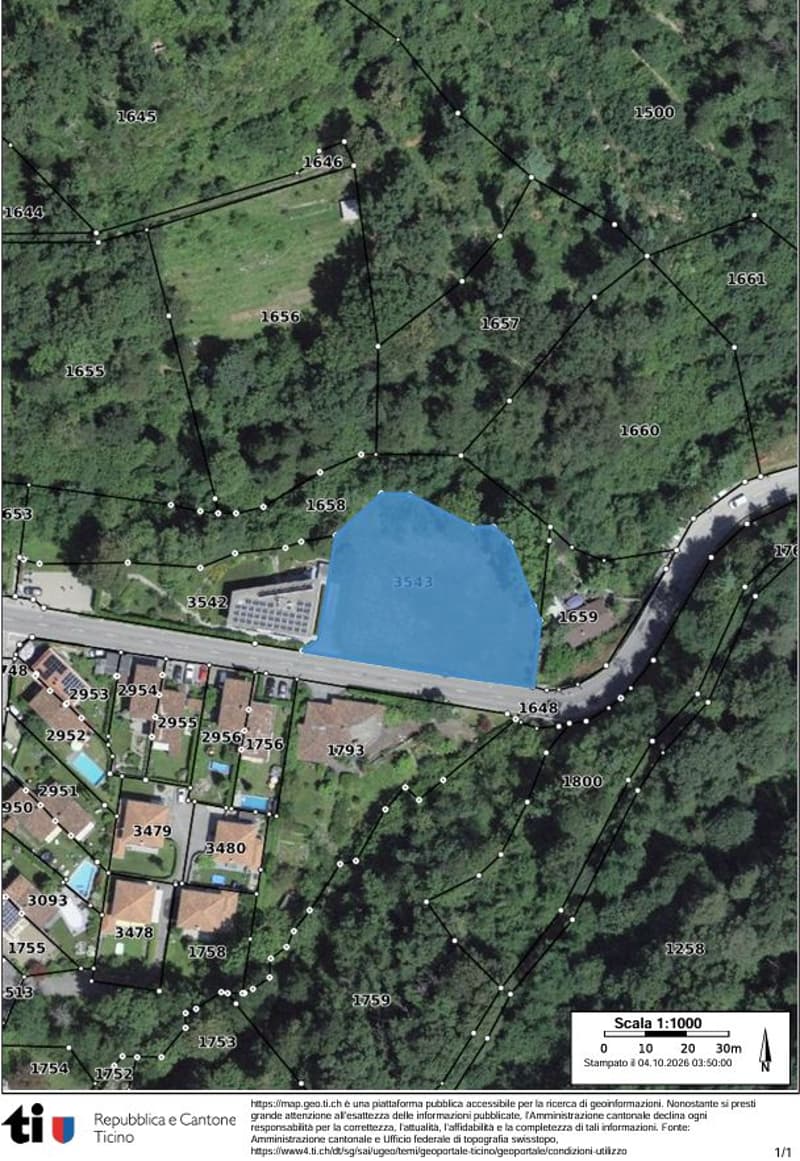Exklusives Baugrundstück in Arcegno – bewilligtes Projekt für 4 Villen (9)