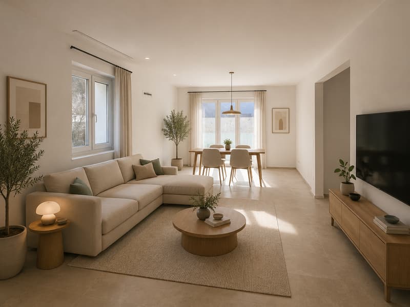 Moderne 4.5 Zimmer Neubauwohnung mit Terrasse in Cresciano (3)