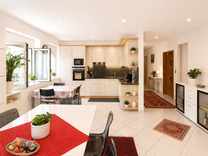 Appartement de 3,5 pièces avec grand jardin à Davesco (3)