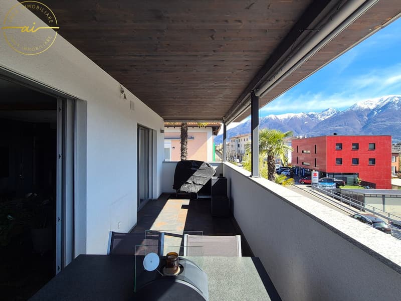 Grenier de 3 pièces avec grand balcon à Solduno (15)