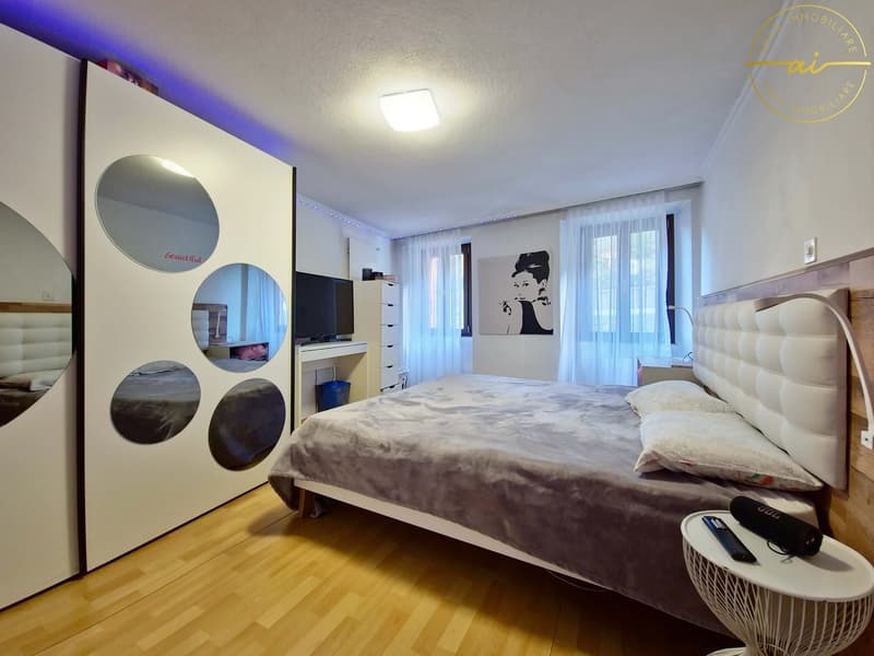 Maison unifamiliale dans le noyau avec jardin privé à Magadino (7)