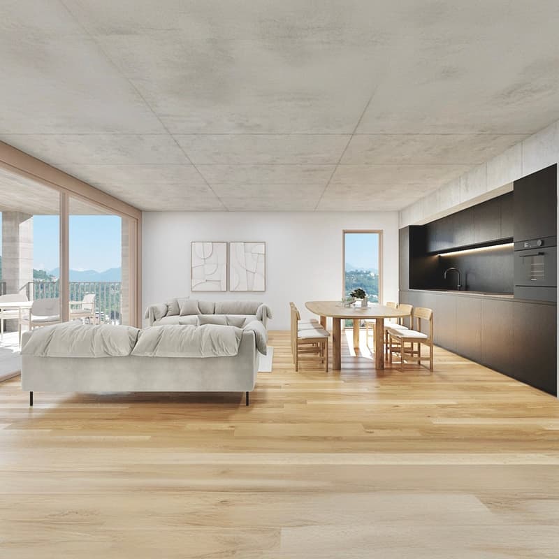 Appartements de nouvelle construction avec vue sur le lac à Agno (4)