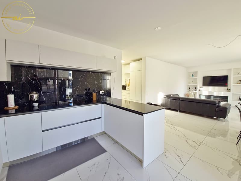 Elegantes und helles 4.5-Zimmer-Wohnung mit privatem Garten in Viganello (2)