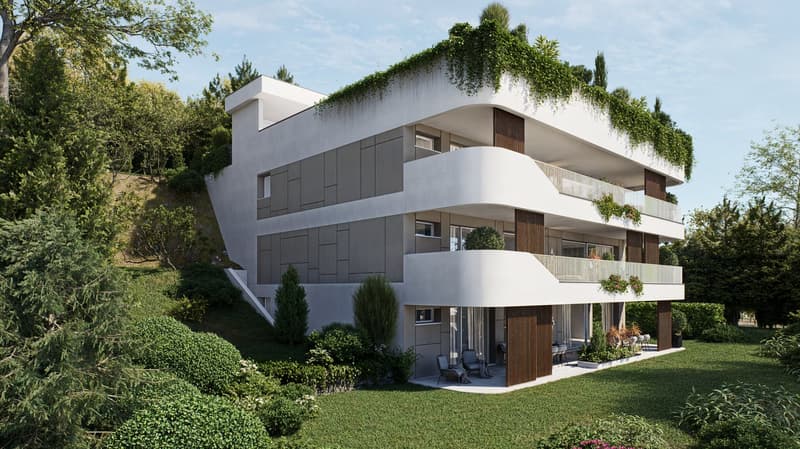 Exklusiv 3.5 Zimmer mit Seeblick, Garten und hochwertiger Ausstattung in Capolago (2)