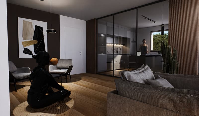 Exklusiv 3.5 Zimmer mit Seeblick, Garten und hochwertiger Ausstattung in Capolago (12)