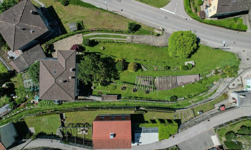 Beautiful building land with lake view in Sonvico (5)