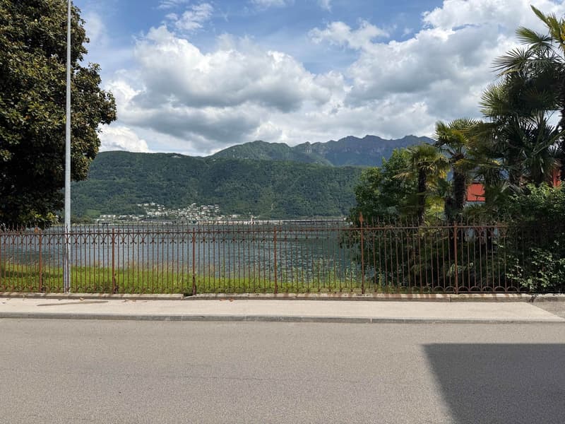 Appartement confortable de 1,5 pièces avec vue sur le lac à Melide (1)