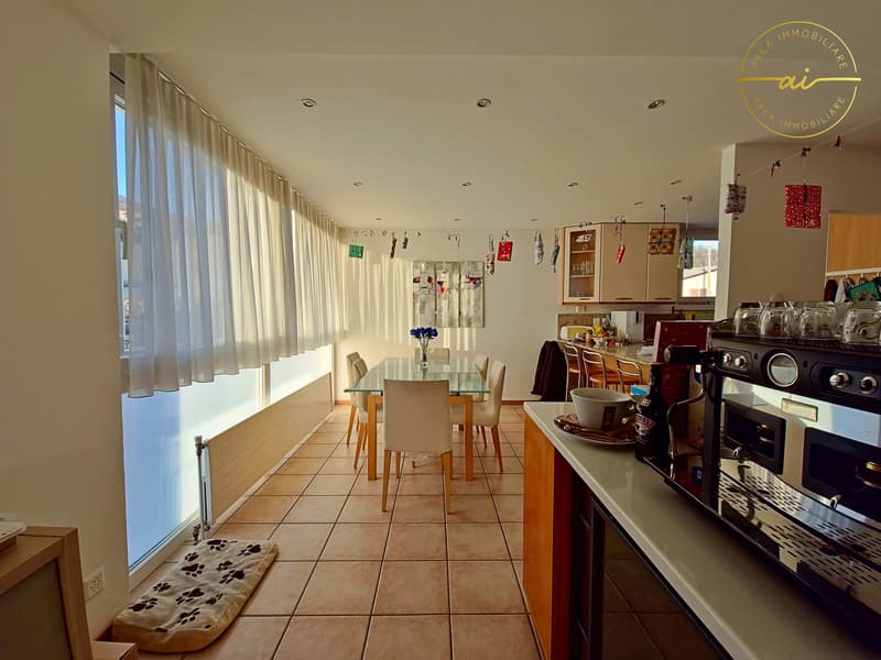 Einfamilienhaus mit 5.5 Zimmern, Garten und Gewerbeflächen in Arzo (9)