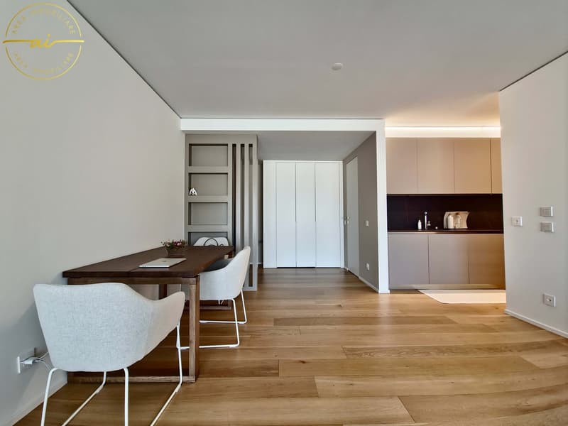 Elegante appartement 3.5 pièces avec terrasse et vue partielle sur le lac à Paradiso (5)