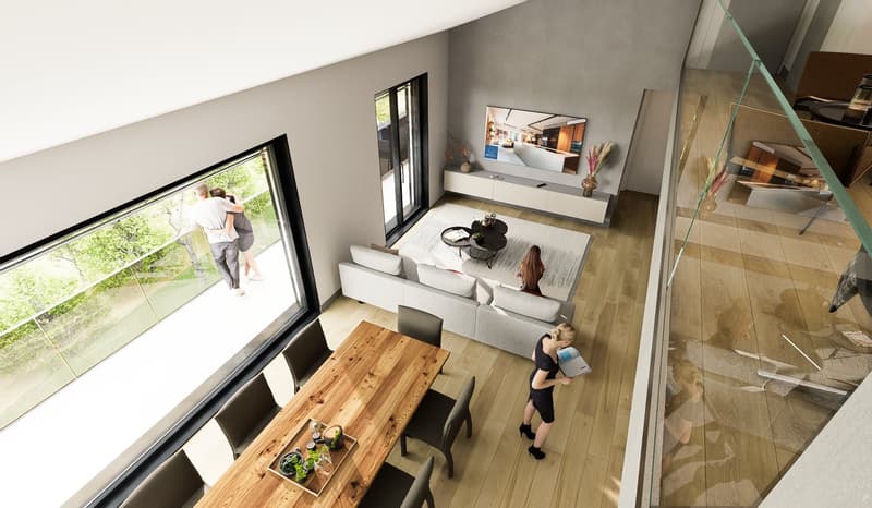 Wunderschönes 4.5-Zimmer-Duplex mit privatem Garten in Bosco Luganese PPP5 (8)