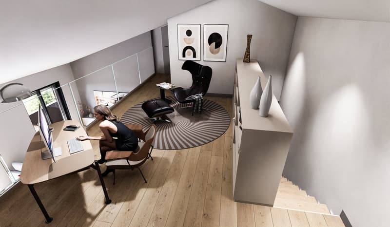 Wunderschönes 4.5-Zimmer-Duplex mit privatem Garten in Bosco Luganese PPP5 (11)