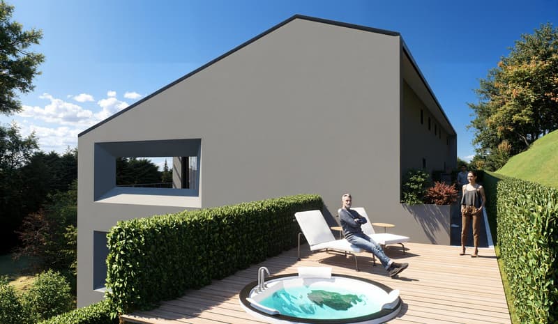 Wunderschönes 4.5-Zimmer-Duplex mit privatem Garten in Bosco Luganese PPP5 (15)