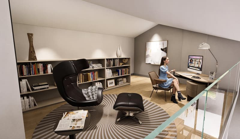 Wunderschönes 4.5-Zimmer-Duplex mit privatem Garten in Bosco Luganese PPP5 (9)