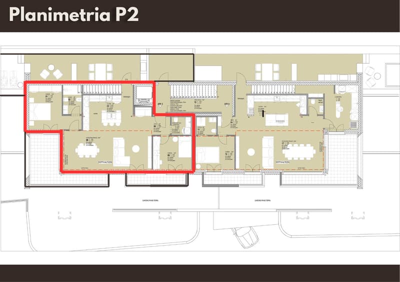 Wunderschönes 4.5-Zimmer-Duplex mit privatem Garten in Bosco Luganese PPP5 (21)