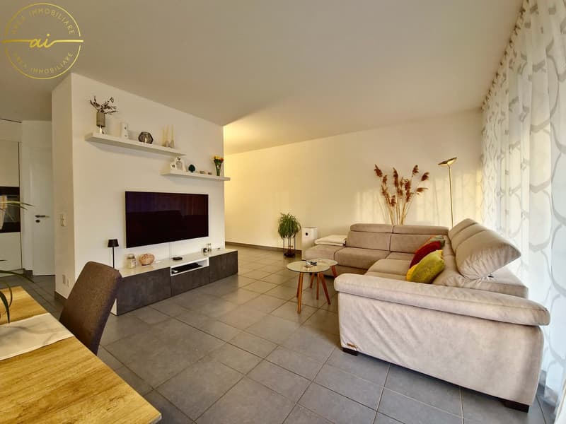 APPARTEMENT LUMINEUX DE 3.5 PIÈCES AVEC VUE DÉGAGÉE À PREGASSONA (5)