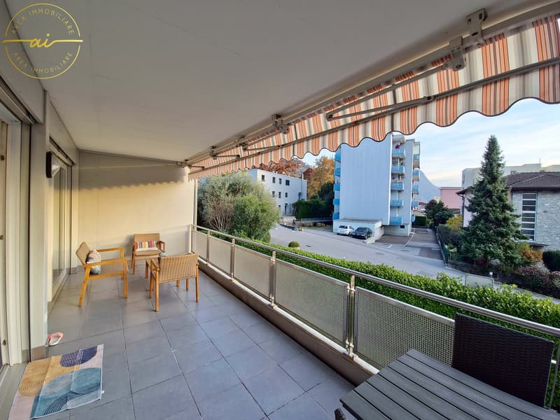 APPARTEMENT LUMINEUX DE 3.5 PIÈCES AVEC VUE DÉGAGÉE À PREGASSONA (2)