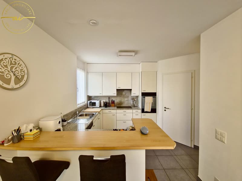 APPARTEMENT LUMINEUX DE 3.5 PIÈCES AVEC VUE DÉGAGÉE À PREGASSONA (6)