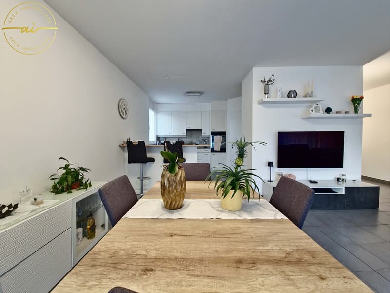 APPARTEMENT LUMINEUX DE 3.5 PIÈCES AVEC VUE DÉGAGÉE À PREGASSONA (3)