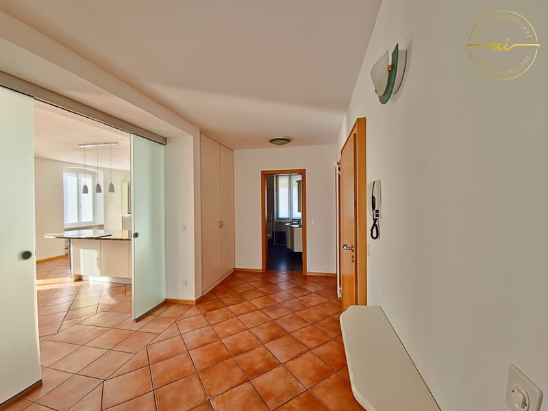 APPARTAMENTO DI 4 LOCALI CON AMPIA TERRAZZA COPERTA A MENDRISIO A REDDITO (5)