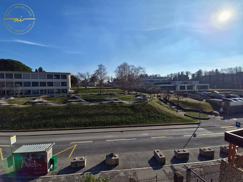 APPARTAMENTO DI 4 LOCALI CON AMPIA TERRAZZA COPERTA A MENDRISIO A REDDITO (15)