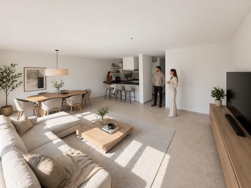Villetta a schiera moderna di nuova costruzione a Genestrerio – 5 locali con giardino e bella vista (2)
