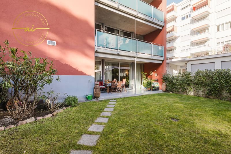 Comodo appartamento 3.5 locali con giardino a Lugano (15)