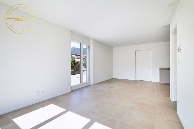 APPARTAMENTO 3.5 LOCALI CON STUPENDA TERRAZZA A BALERNA (4)