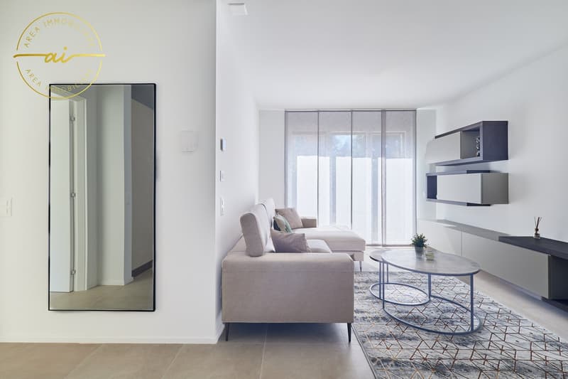 SPAZIOSO 4.5 LOCALI CON GIARDINO IN ELEGANTE RESIDENZA (9)