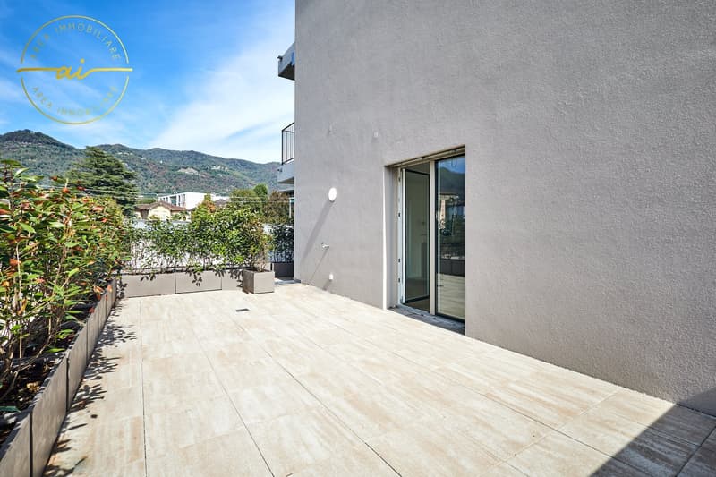 APPARTAMENTO 3.5 LOCALI CON STUPENDA TERRAZZA A BALERNA (5)