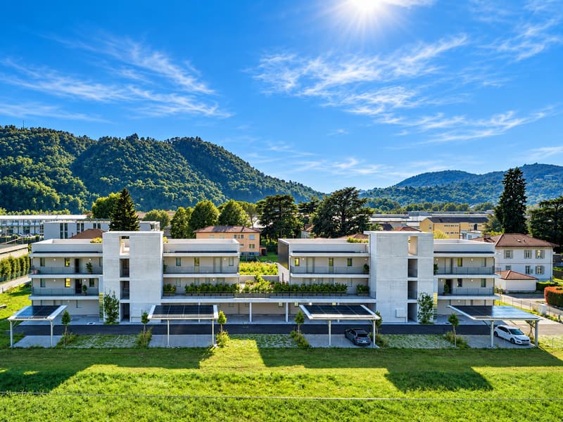 ELEGANTE 2.5 LOCALI DI NUOVA COSTRUZIONE CON GIARDINO (15)