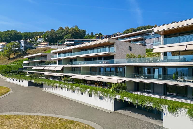 Modernes Apartment mit großer Terrasse und Seeblick (2)