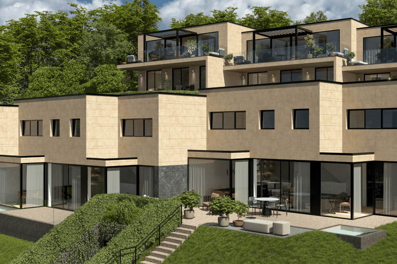Villa moderne avec vue panoramique à Collina d'Oro (13)