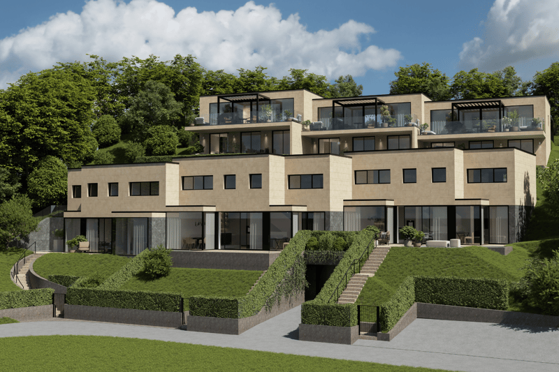 Villa moderne avec vue panoramique à Collina d'Oro (12)