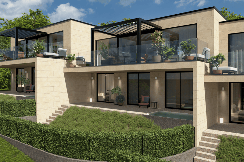 Villa moderne avec vue panoramique à Collina d'Oro (4)