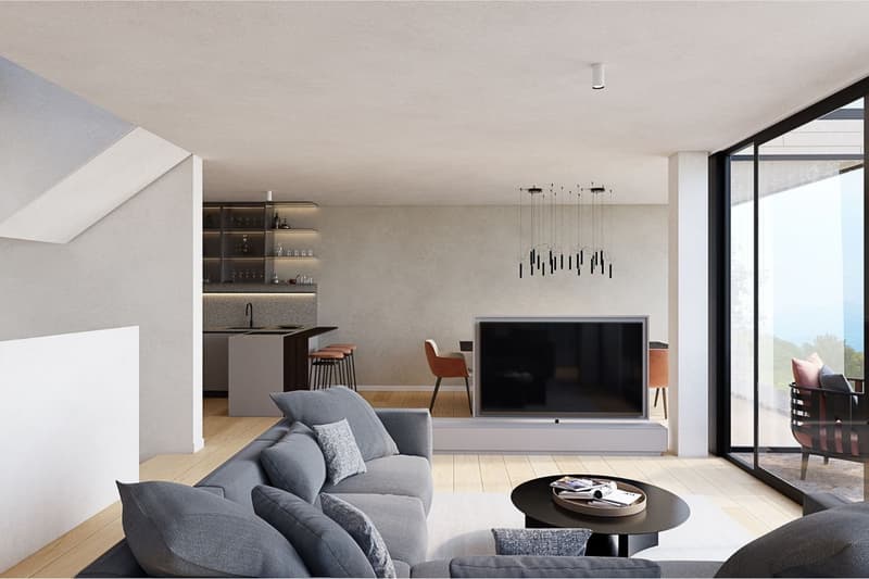 Villa moderne avec vue panoramique à Collina d'Oro (14)