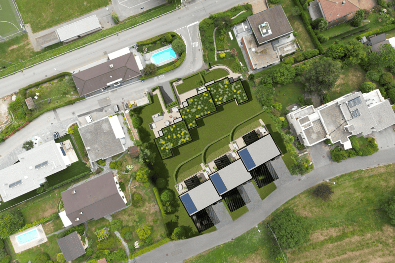 Villa moderne avec vue panoramique à Collina d'Oro (3)