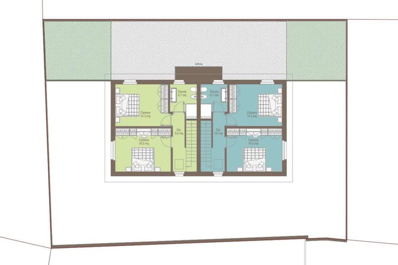 Nouvelles villas unifamiliales avec jardin privé à Vacallo (10)