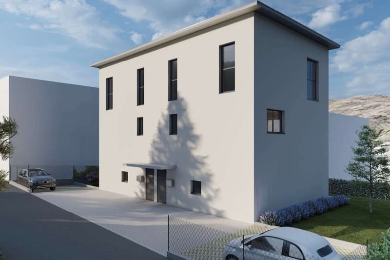 Nouvelles villas unifamiliales avec jardin privé à Vacallo (6)