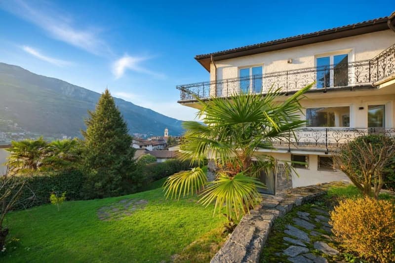 Villa panoramique sur le Lago Ceresio avec grand jardin (2)