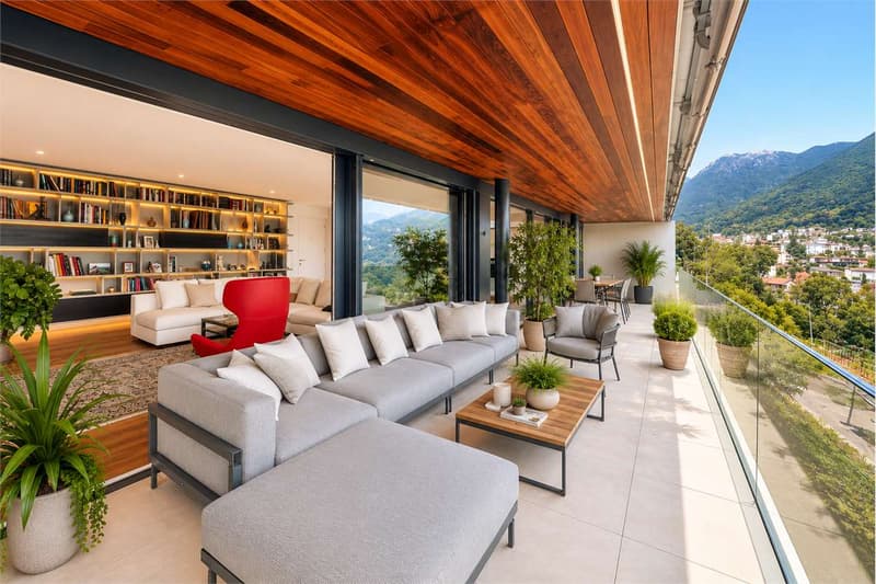 Attico panoramico con ampia terrazza e vista lago nella nuova Residenz (10)