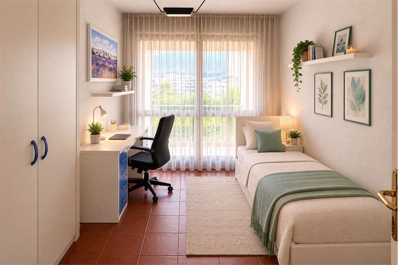 Luminoso 3.5 locali con terrazzo in residenza signorile (9)