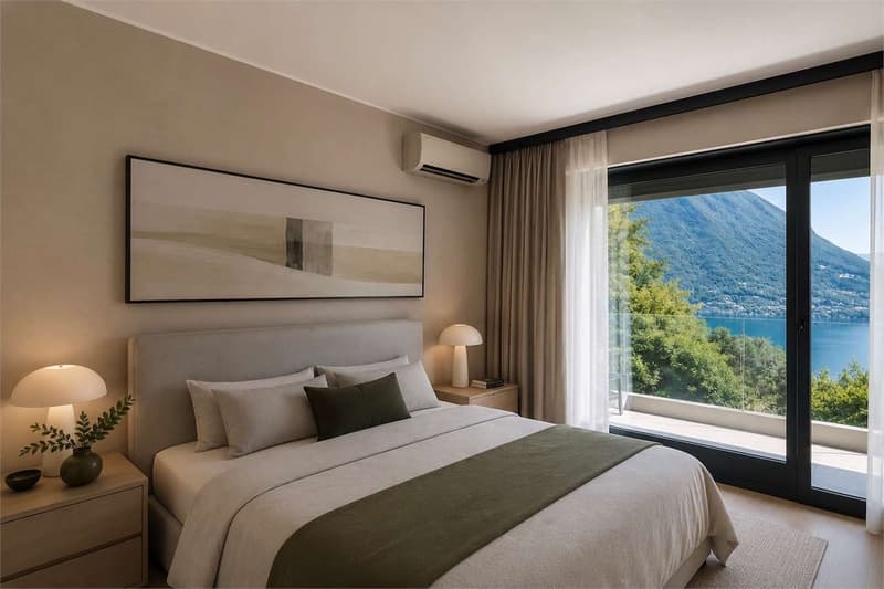 Attico duplex di prestigio con vista lago - Progetto di ristrutturazio (5)