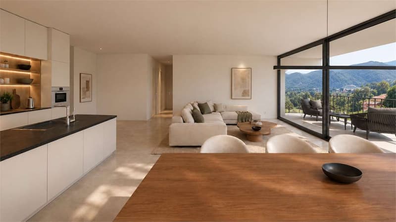 Terreno edificabile vista lago con progetto approvato (7)