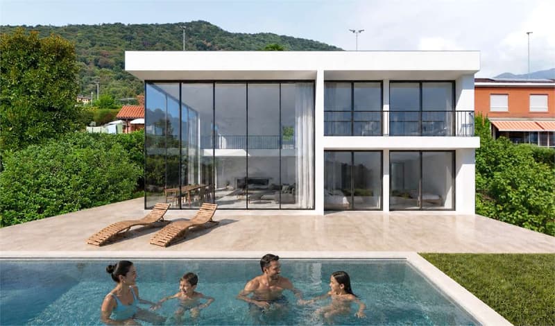 Esclusiva villa con piscina e vista panoramica sul lago (5)