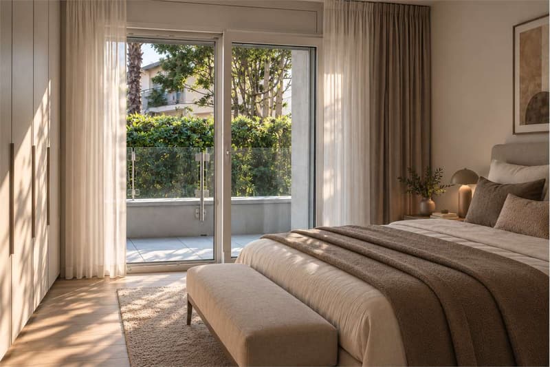 Elegante 3.5 locali con terrazza e vista aperta (8)