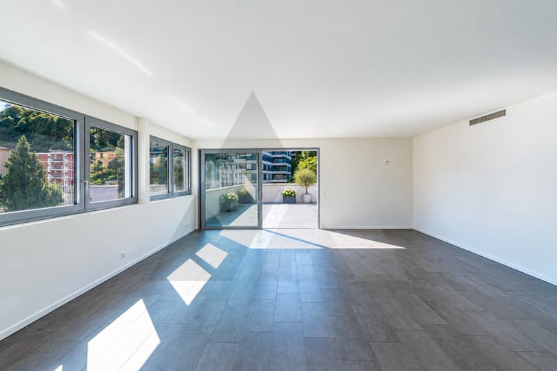 MODERNO ATTICO IN POSIZIONE CENTRALE CON GRANDE TERRAZZA (3)