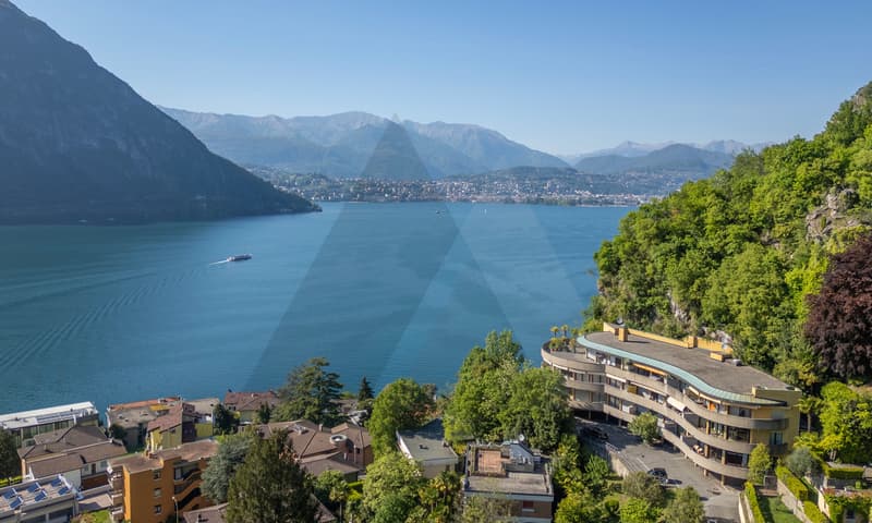 STUDIO ARREDATO CON TERRAZZA E VISTA LAGO (1)